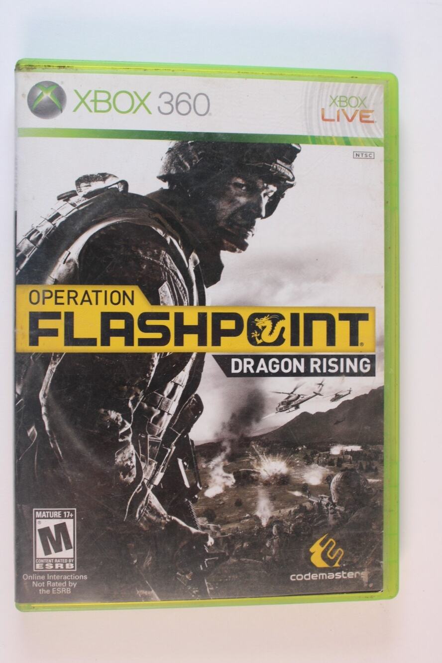 Operation Flashpoint: Dragon Rising (Xbox 360, 2009) Complete, Tested